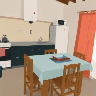 Departamento 7 en Santa Teresita