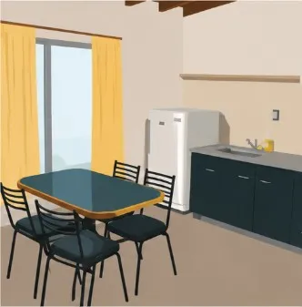 Departamento 8 en Santa Teresita